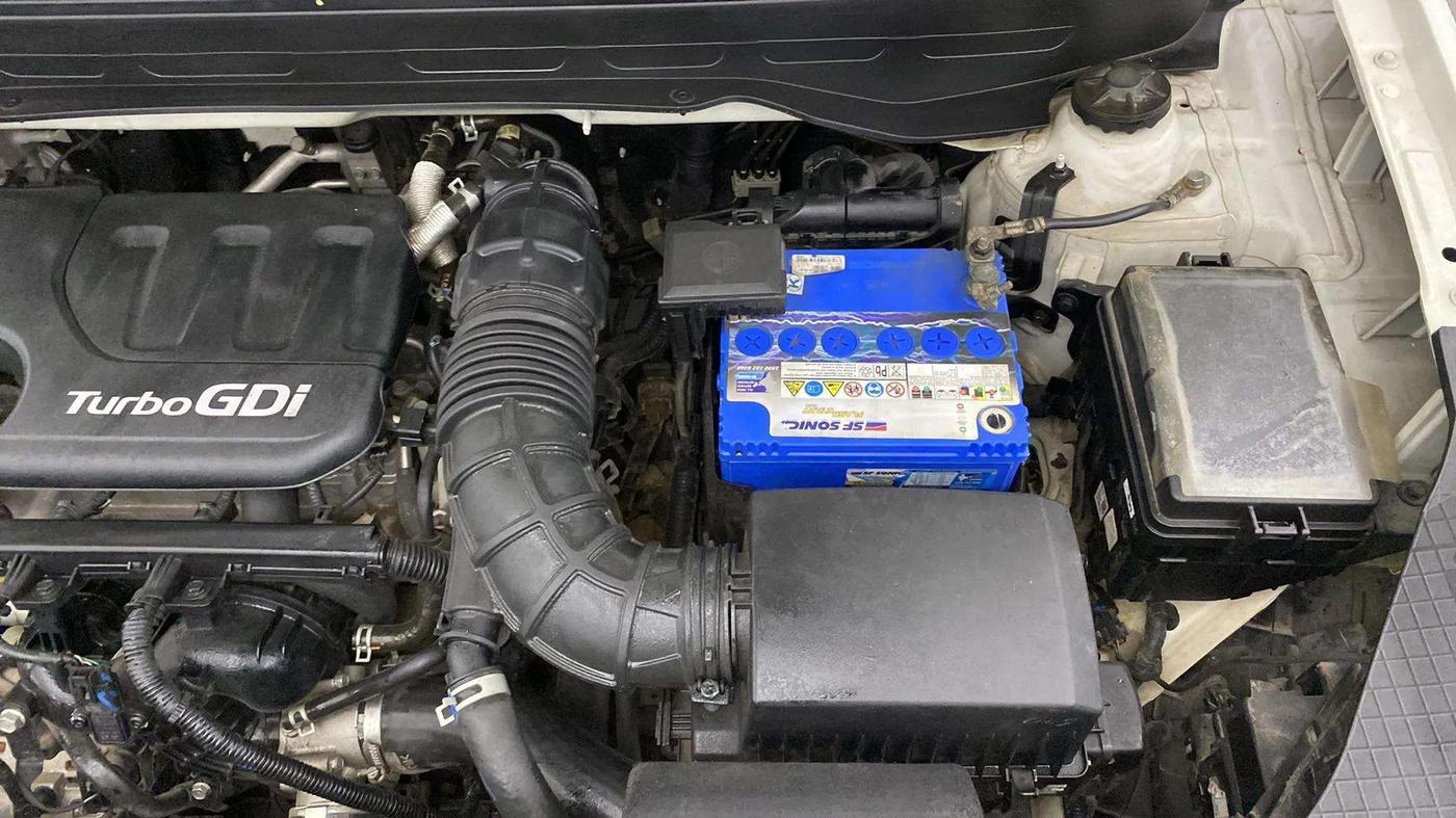 2019 Hyundai VENUE SX PLUS 1.0 TURBO DCT, Petrol, Automatic, 37,278 km, Engine View - Left