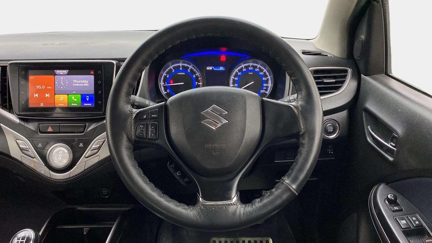 2019 Maruti Baleno ZETA PETROL 1.2, Petrol, Manual, 43,393 km, Steering Wheel Close Up