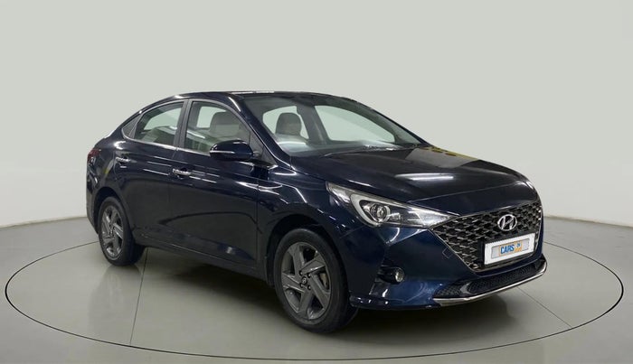 2021 Hyundai Verna SX 1.5 VTVT IVT, Petrol, Automatic, 29,484 km, Right Front Diagonal