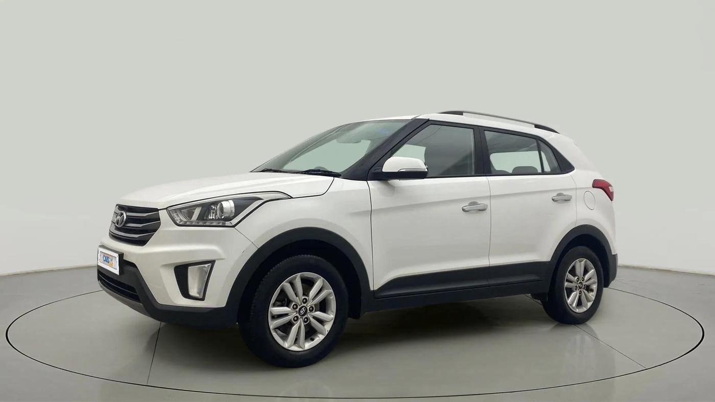 2018 Hyundai Creta SX PLUS 1.6 PETROL, Petrol, Manual, 83,760 km, Left Front Diagonal