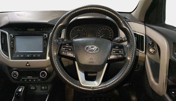 2017 Hyundai Creta SX PLUS AT 1.6 DIESEL, Diesel, Automatic, 86,966 km, Steering Wheel Close Up