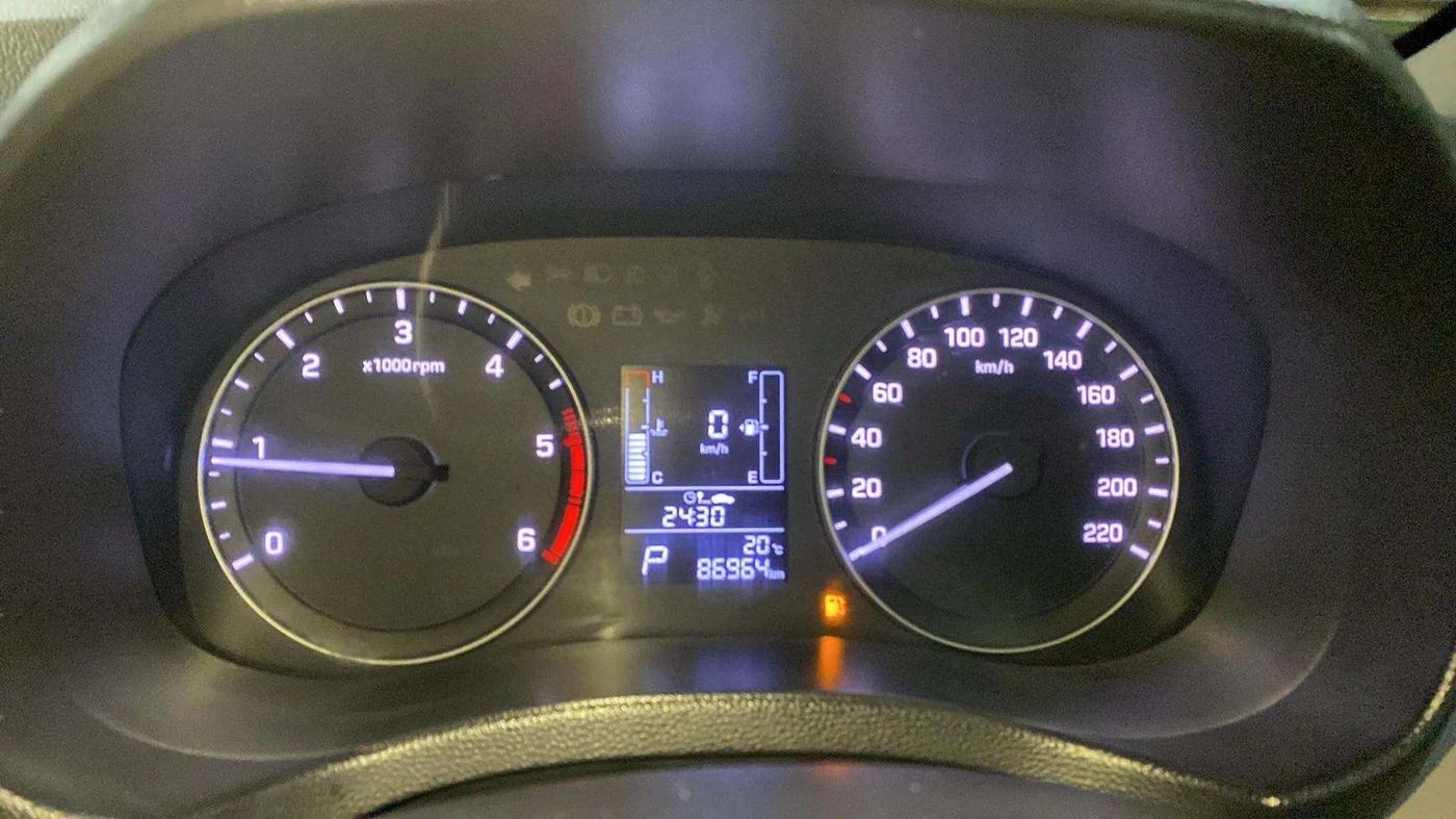 2017 Hyundai Creta SX PLUS AT 1.6 DIESEL, Diesel, Automatic, 86,966 km, Odometer Image