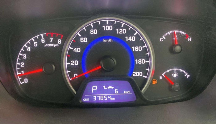 2018 Hyundai Grand i10 MAGNA AT 1.2 KAPPA VTVT, Petrol, Automatic, 37,955 km, Odometer Image