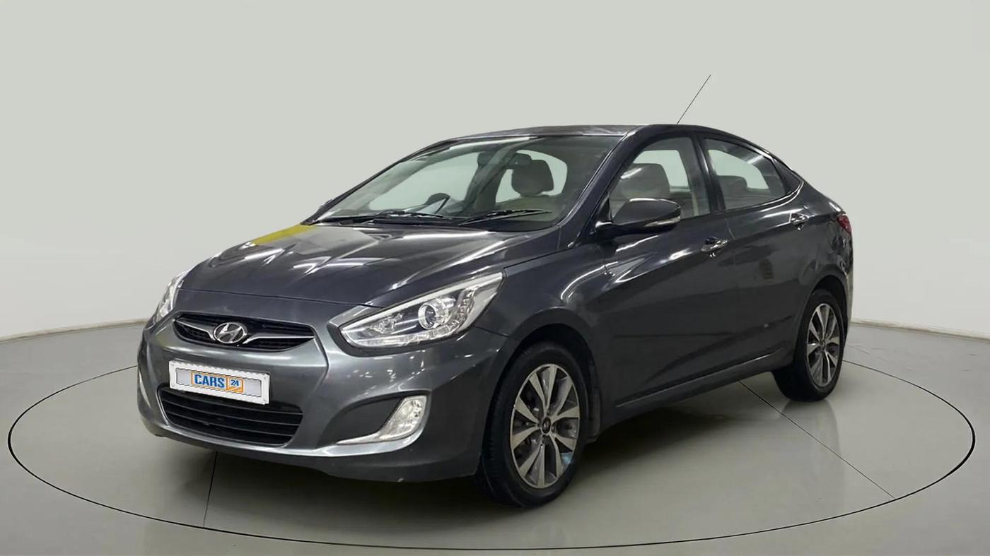 2014 Hyundai Verna FLUIDIC 1.6 VTVT SX, Petrol, Manual, 60,115 km, Left Front Diagonal