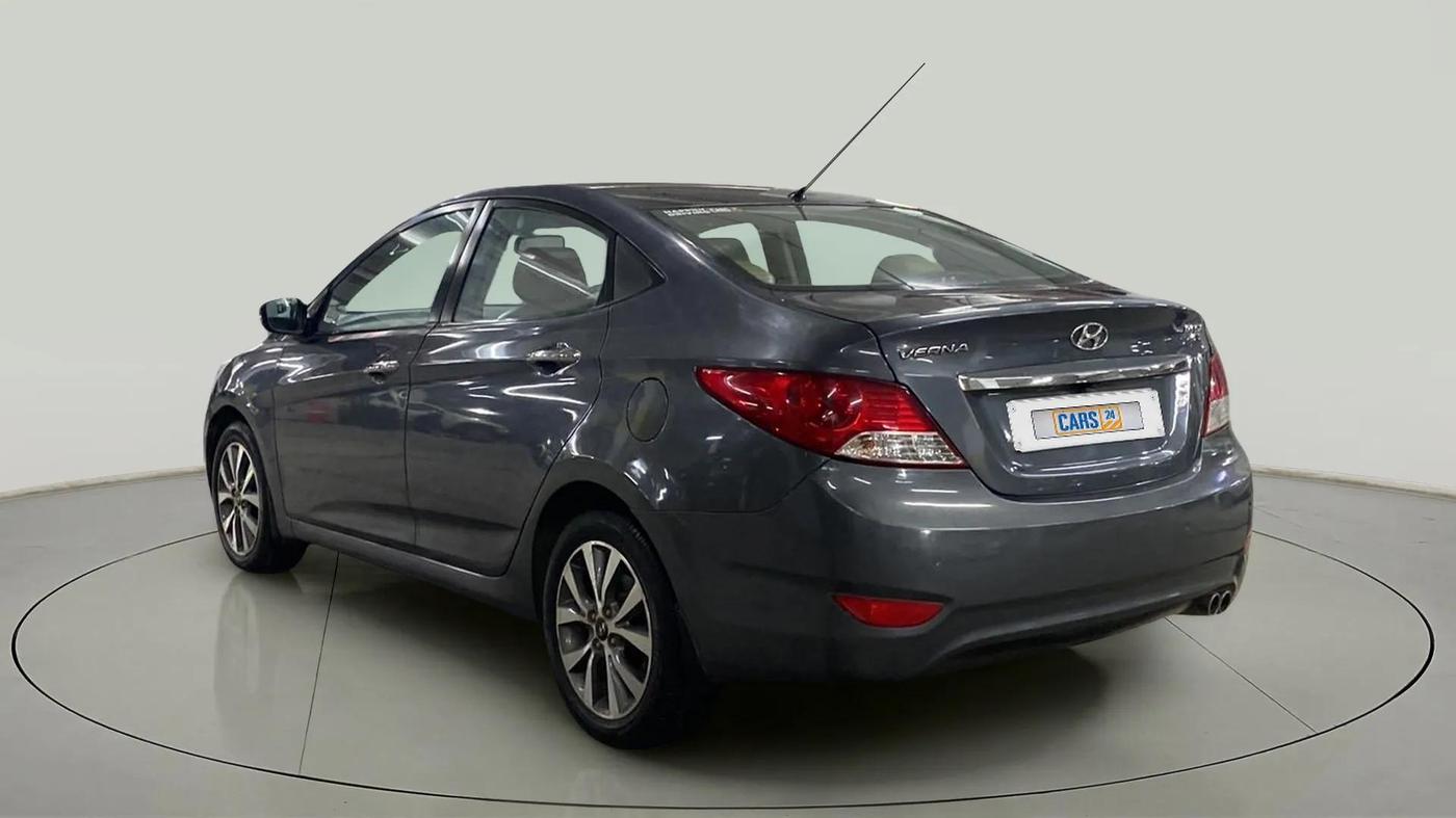 2014 Hyundai Verna FLUIDIC 1.6 VTVT SX, Petrol, Manual, 60,115 km, Left Back Diagonal