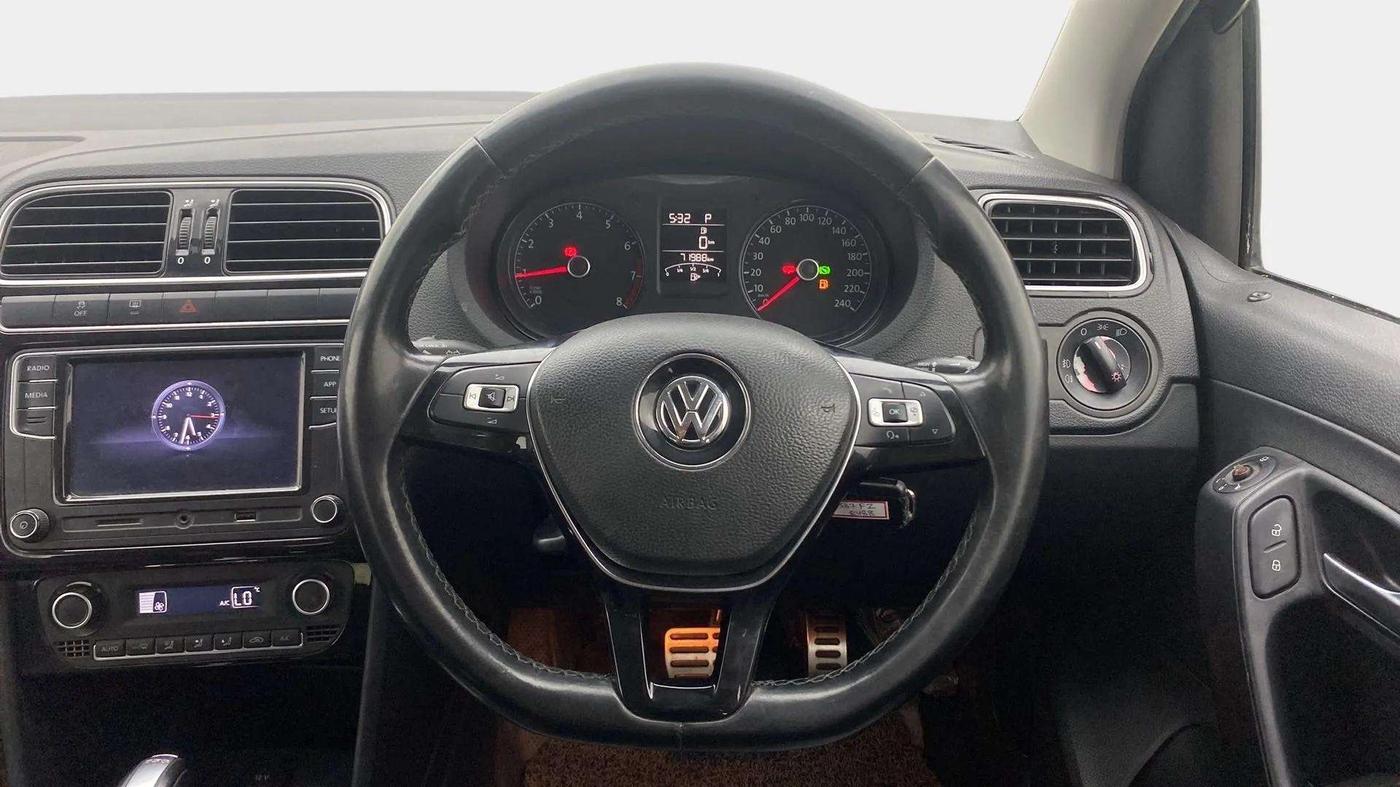 2018 Volkswagen Polo GT TSI AT, Petrol, Automatic, 71,963 km, Steering Wheel Close Up