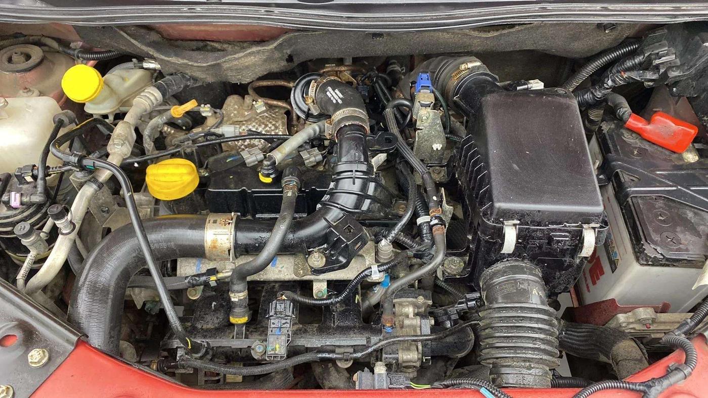 2021 Nissan MAGNITE XV PREMIUM TURBO (O) CVT DUAL TONE, Petrol, Automatic, 34,893 km, Engine View