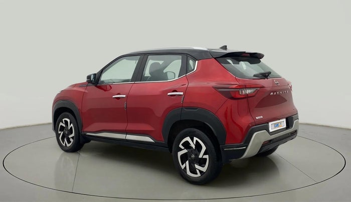 2021 Nissan MAGNITE XV PREMIUM TURBO (O) CVT DUAL TONE, Petrol, Automatic, 34,860 km, Left Back Diagonal