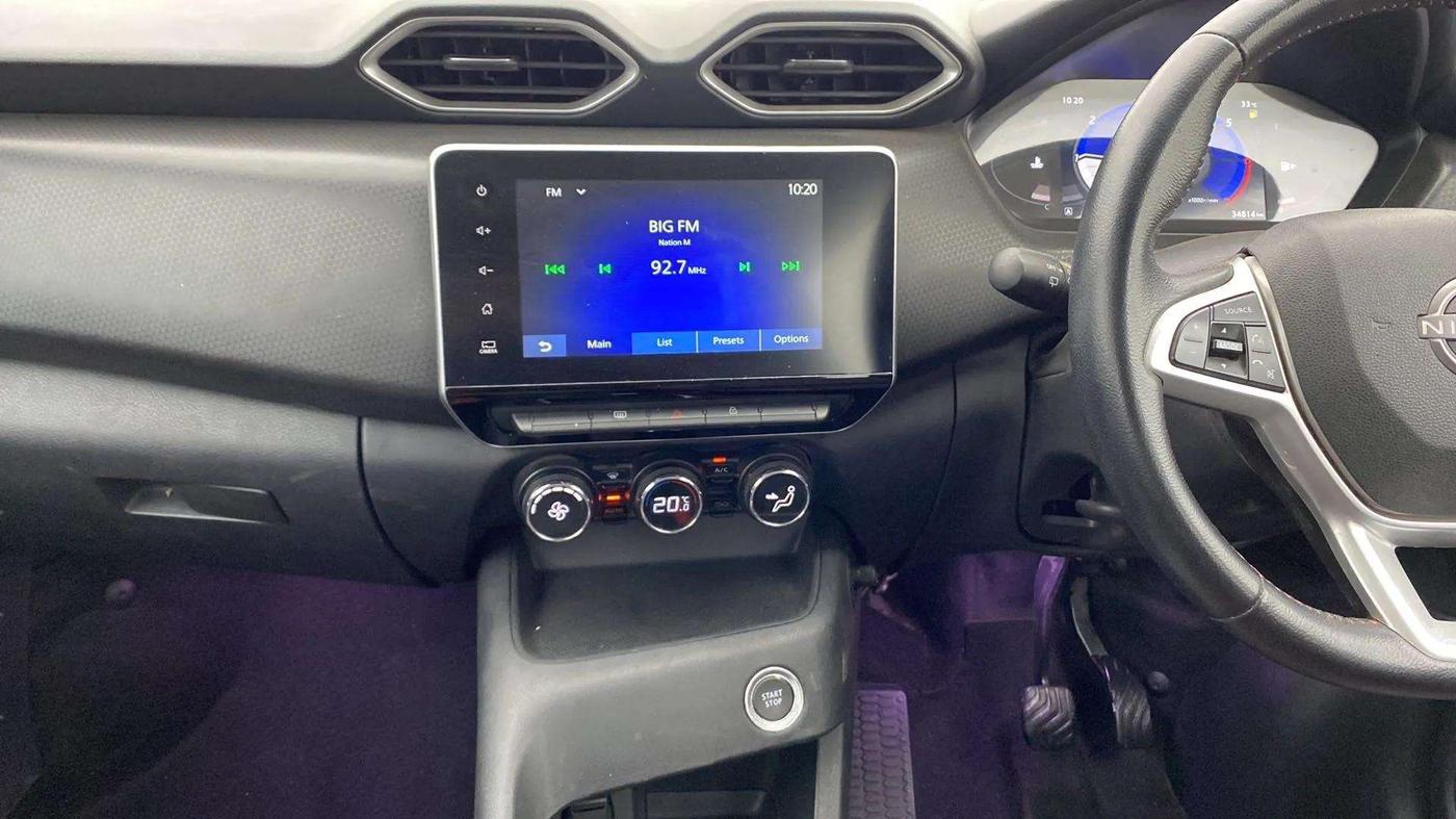 2021 Nissan MAGNITE XV PREMIUM TURBO (O) CVT DUAL TONE, Petrol, Automatic, 34,893 km, Air Conditioner