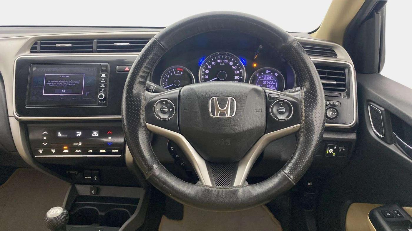 2019 Honda City 1.5L I-VTEC V MT, CNG, Manual, 57,434 km, Steering Wheel Close Up