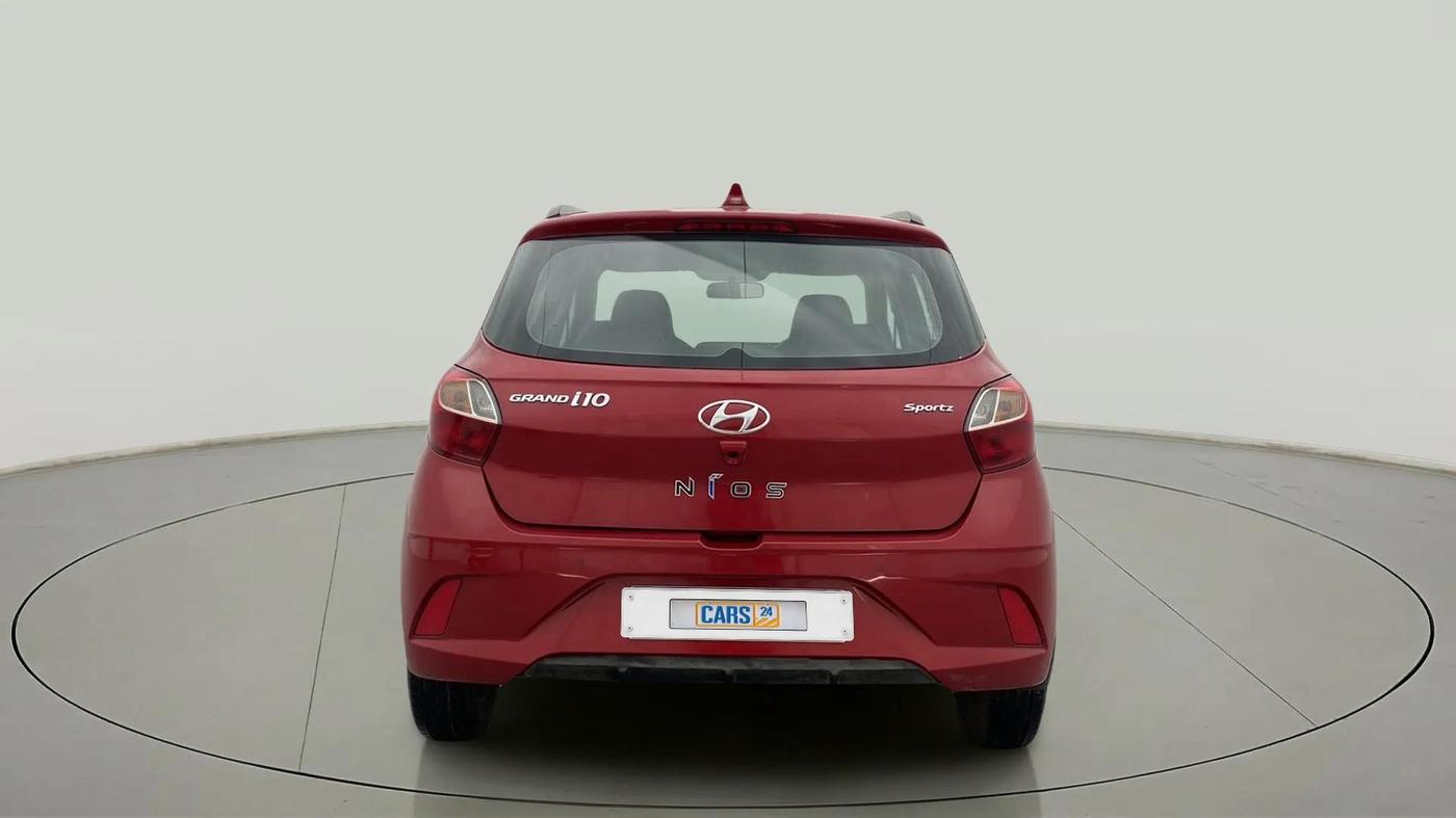 2022 Hyundai GRAND I10 NIOS SPORTZ AMT 1.2 KAPPA VTVT, Petrol, Automatic, 37,547 km, Back/Rear