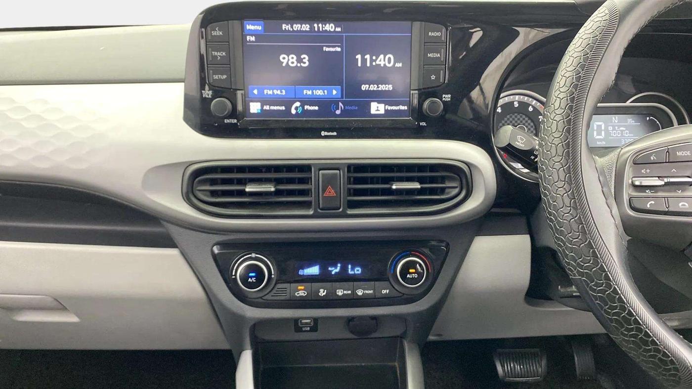 2022 Hyundai GRAND I10 NIOS SPORTZ AMT 1.2 KAPPA VTVT, Petrol, Automatic, 37,547 km, Air Conditioner