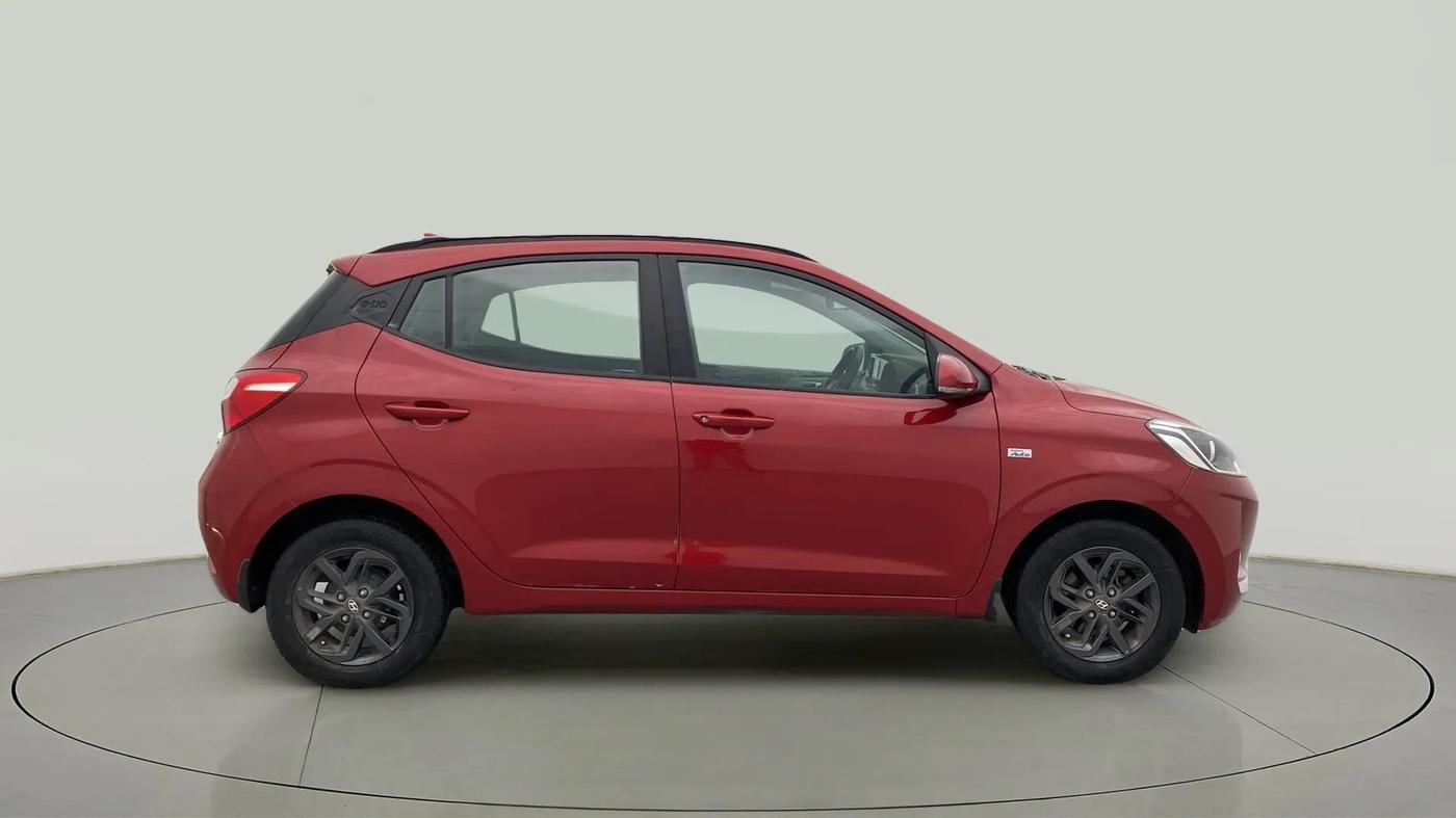 2022 Hyundai GRAND I10 NIOS SPORTZ AMT 1.2 KAPPA VTVT, Petrol, Automatic, 37,547 km, Right Side View