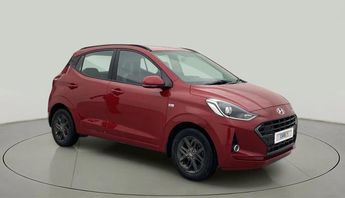 2022 Hyundai GRAND I10 NIOS SPORTZ AMT 1.2 KAPPA VTVT, Petrol, Automatic, 37,059 km, Right Front Diagonal