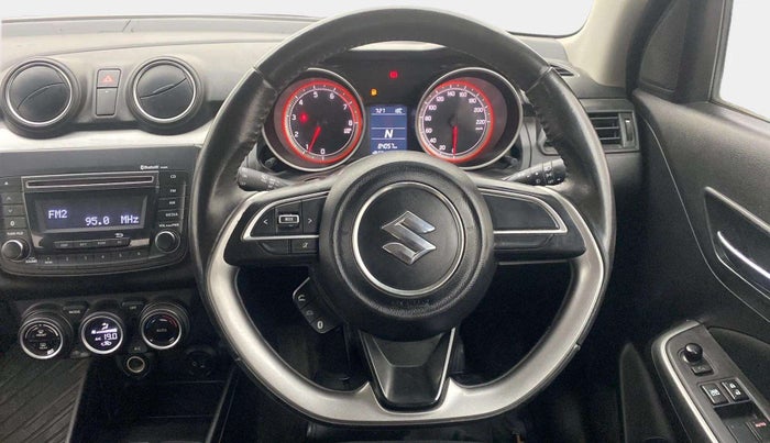 2019 Maruti Swift ZXI AMT, Petrol, Automatic, 84,017 km, Steering Wheel Close Up