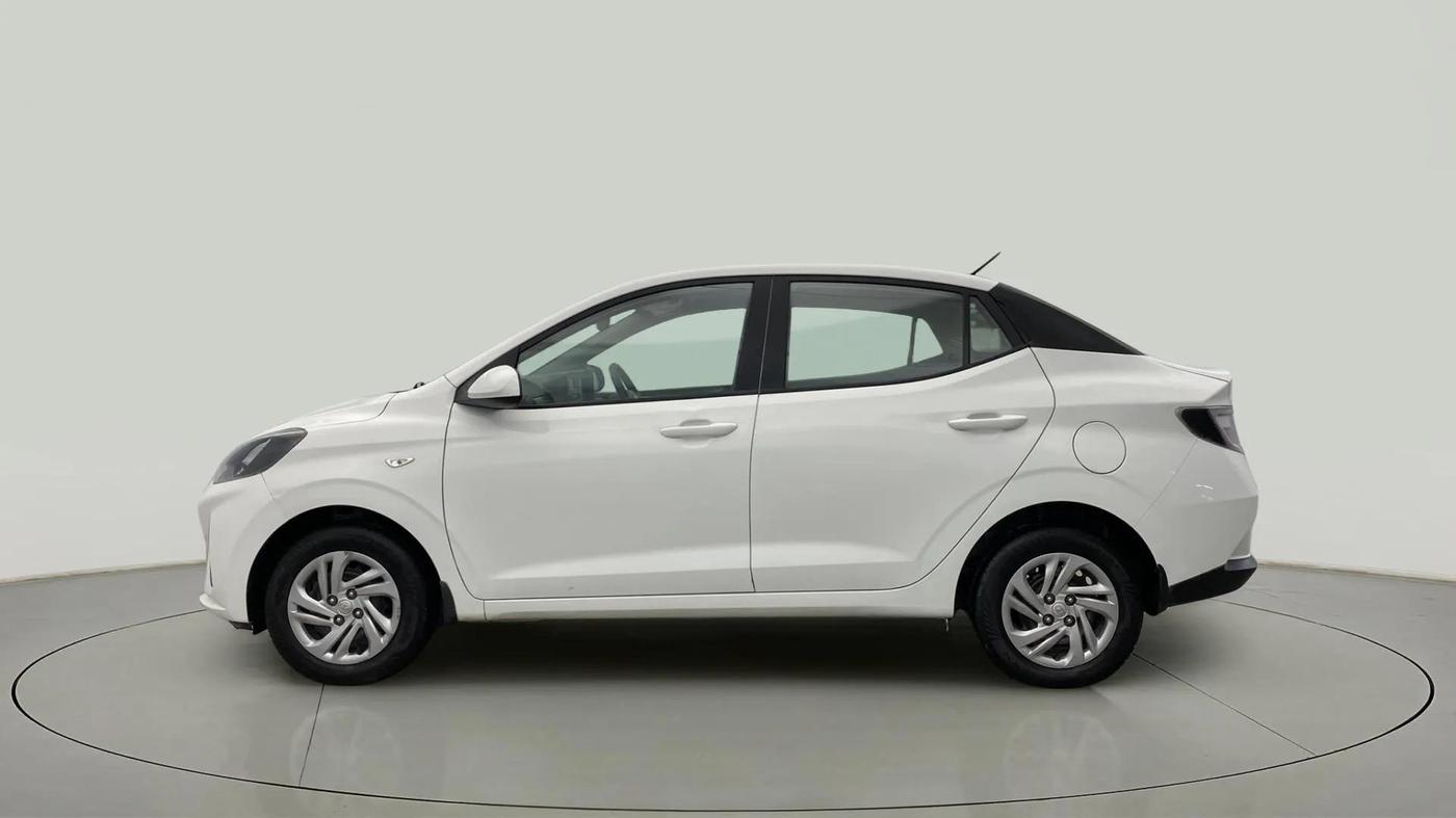 2022 Hyundai AURA S 1.2 CNG, CNG, Manual, 31,709 km, Left Side