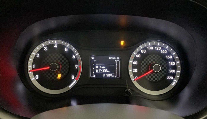 2022 Hyundai AURA S 1.2 CNG, CNG, Manual, 31,709 km, Odometer Image