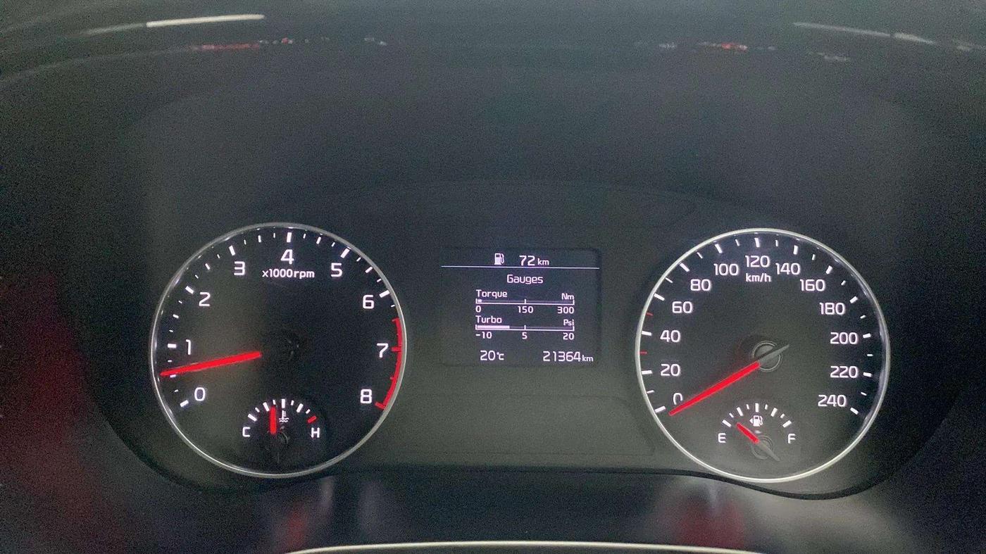 2019 KIA SELTOS GTX 1.4 PETROL, Petrol, Manual, 21,587 km, Odometer Image