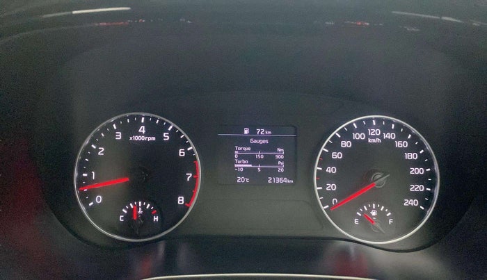 2019 KIA SELTOS GTX 1.4 PETROL, Petrol, Manual, 21,463 km, Odometer Image