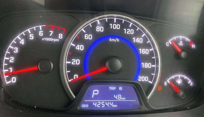 2018 Hyundai Grand i10 SPORTZ AT 1.2 KAPPA VTVT, Petrol, Automatic, 42,605 km, Odometer Image