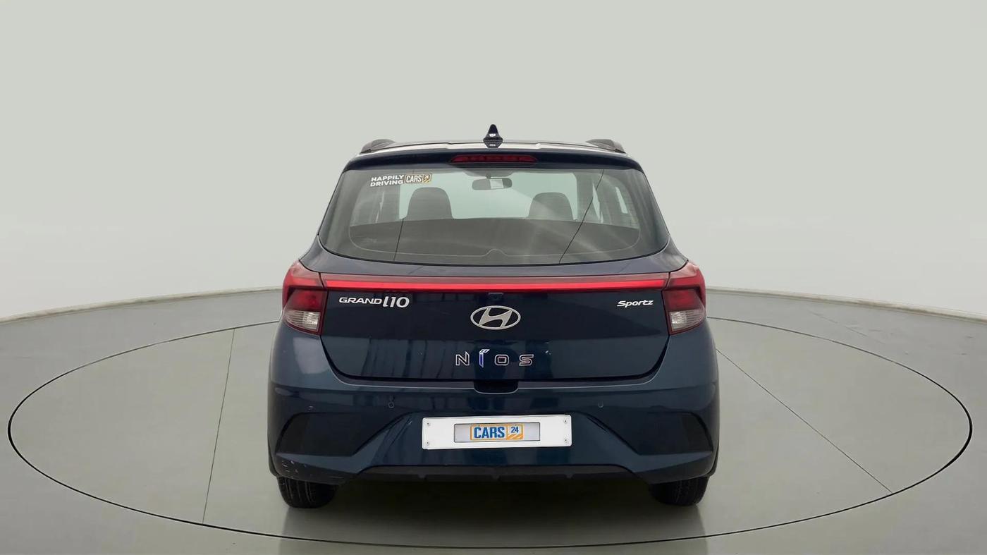 2023 Hyundai GRAND I10 NIOS SPORTZ 1.2 KAPPA VTVT, Petrol, Manual, 18,221 km, Back/Rear