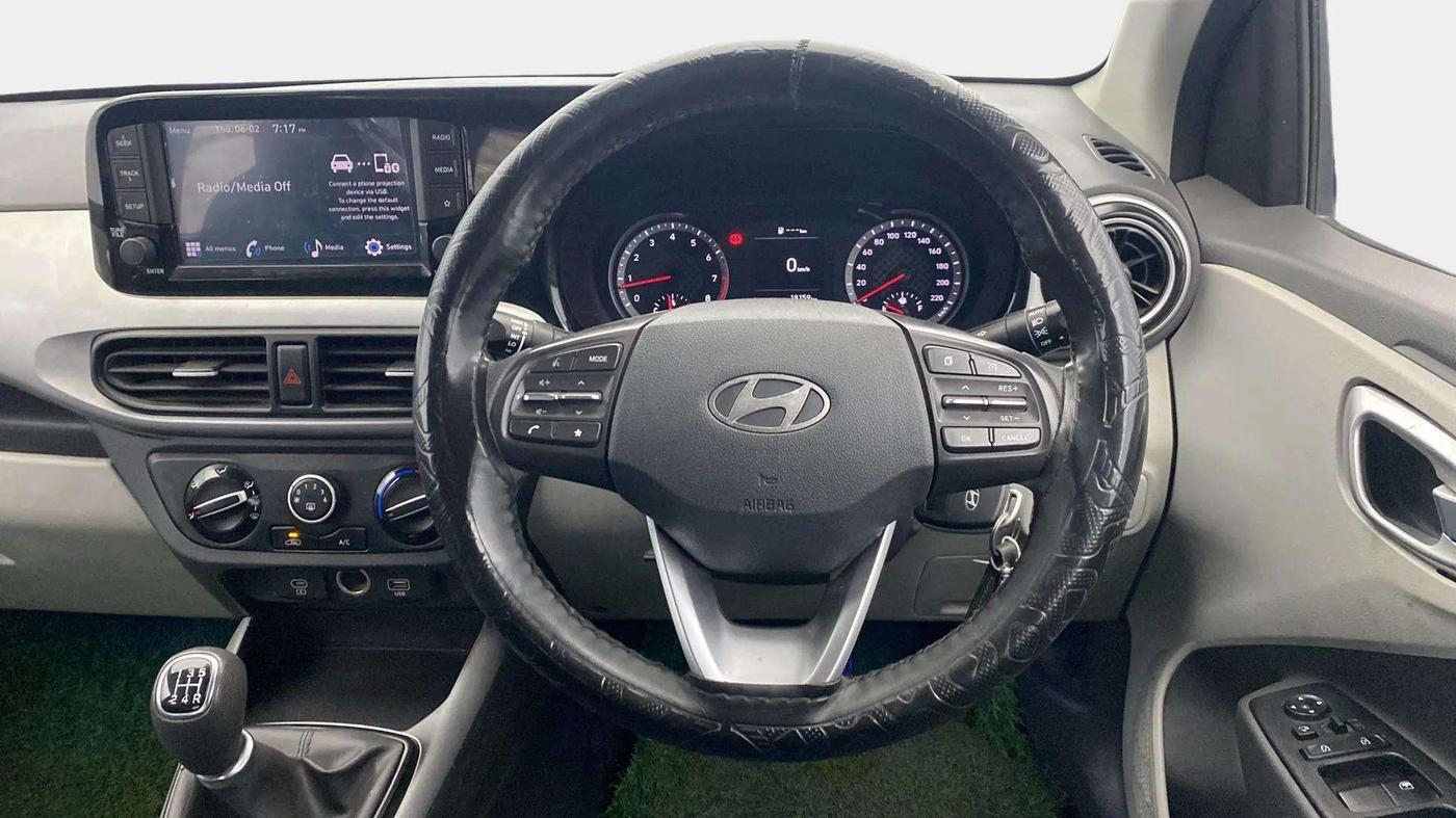 2023 Hyundai GRAND I10 NIOS SPORTZ 1.2 KAPPA VTVT, Petrol, Manual, 18,221 km, Steering Wheel Close Up