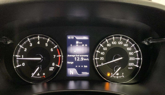 2024 Toyota Glanza V AMT, Petrol, Automatic, 8,083 km, Odometer Image