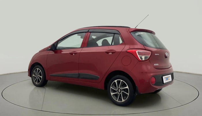 2017 Hyundai Grand i10 SPORTZ (O) AT 1.2 KAPPA VTVT, Petrol, Automatic, 33,378 km, Left Back Diagonal