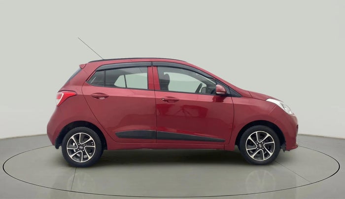 2017 Hyundai Grand i10 SPORTZ (O) AT 1.2 KAPPA VTVT, Petrol, Automatic, 33,378 km, Right Side View