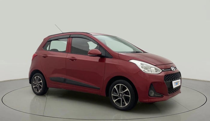 2017 Hyundai Grand i10 SPORTZ (O) AT 1.2 KAPPA VTVT, Petrol, Automatic, 33,378 km, Right Front Diagonal