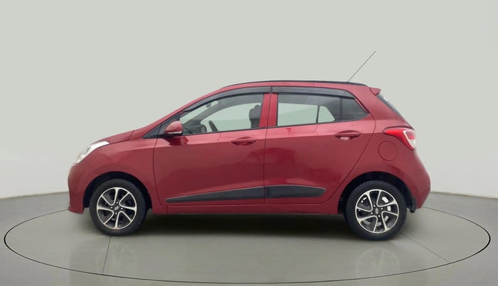 2017 Hyundai Grand i10 SPORTZ (O) AT 1.2 KAPPA VTVT, Petrol, Automatic, 33,378 km, Left Side