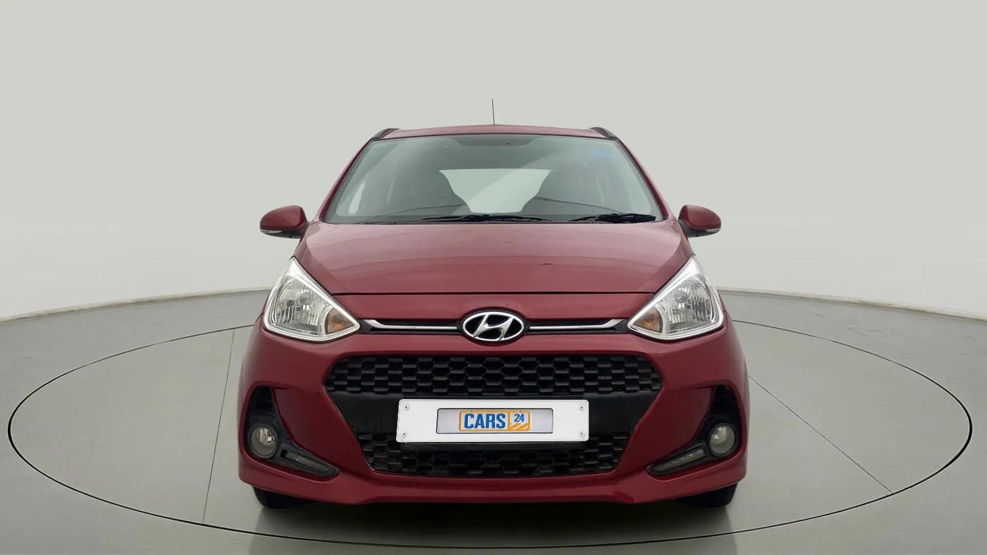 2017 Hyundai Grand i10 SPORTZ (O) AT 1.2 KAPPA VTVT, Petrol, Automatic, 33,378 km, Front