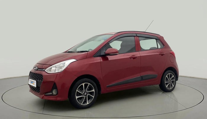 2017 Hyundai Grand i10 SPORTZ (O) AT 1.2 KAPPA VTVT, Petrol, Automatic, 33,378 km, Left Front Diagonal