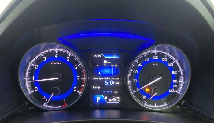 2017 Maruti Baleno ZETA CVT PETROL 1.2, Petrol, Automatic, 38,045 km, Odometer Image