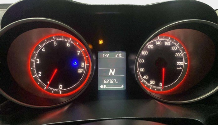 2019 Maruti Swift ZXI AMT, Petrol, Automatic, 68,771 km, Odometer Image