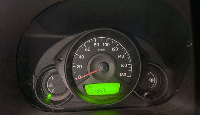 2017 Hyundai Eon ERA +, Petrol, Manual, 24,855 km, Odometer Image