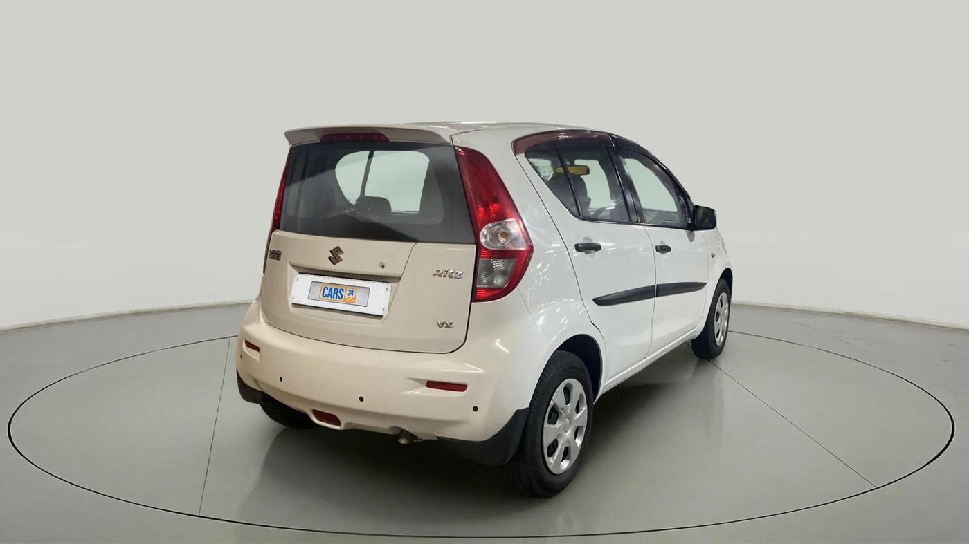 2014 Maruti Ritz VXI, Petrol, Manual, 60,921 km, Right Back Diagonal