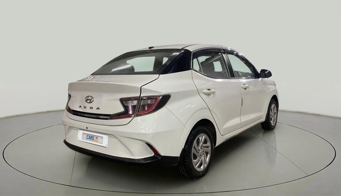 2021 Hyundai AURA S 1.2 CNG, CNG, Manual, 34,535 km, Right Back Diagonal