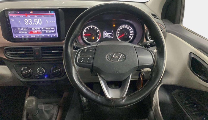 2021 Hyundai AURA S 1.2 CNG, CNG, Manual, 34,535 km, Steering Wheel Close Up