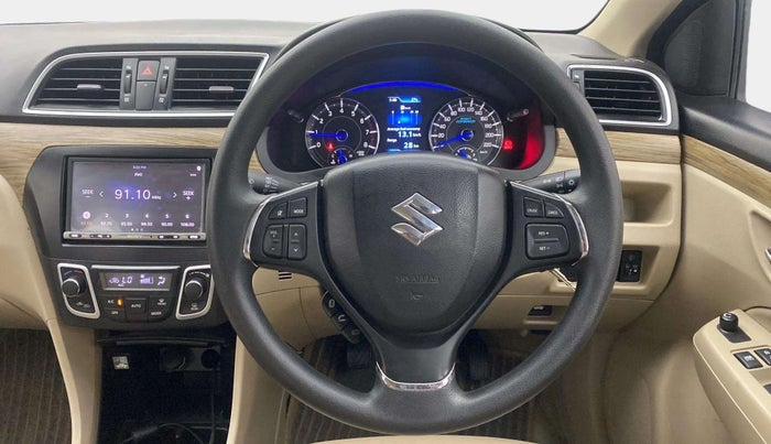 2019 Maruti Ciaz DELTA 1.5 SHVS MT PETROL, Petrol, Manual, 41,981 km, Steering Wheel Close Up