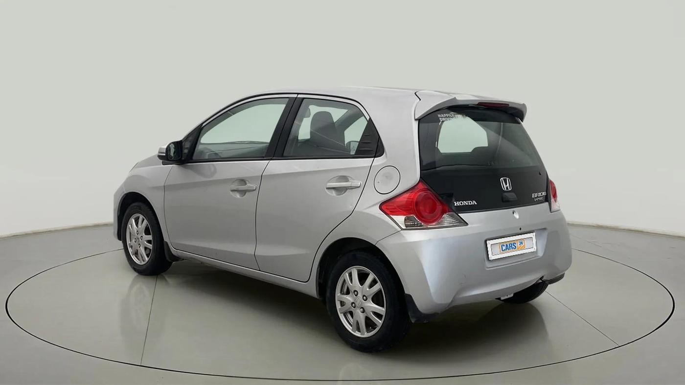 2017 Honda Brio VX MT, CNG, Manual, 80,569 km, Left Back Diagonal