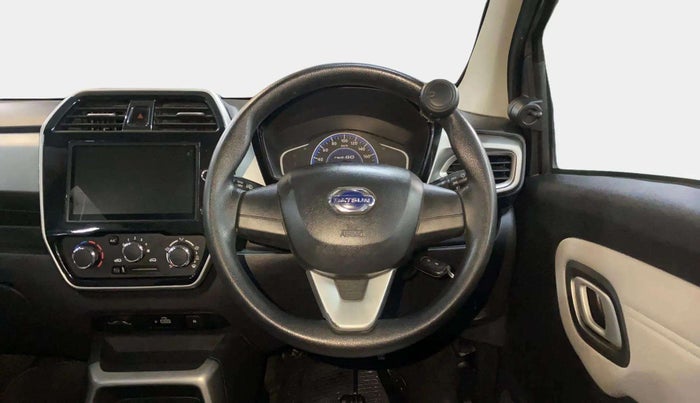 2021 Datsun Redi Go T(O) 1.0 AMT, Petrol, Automatic, 17,616 km, Steering Wheel Close Up