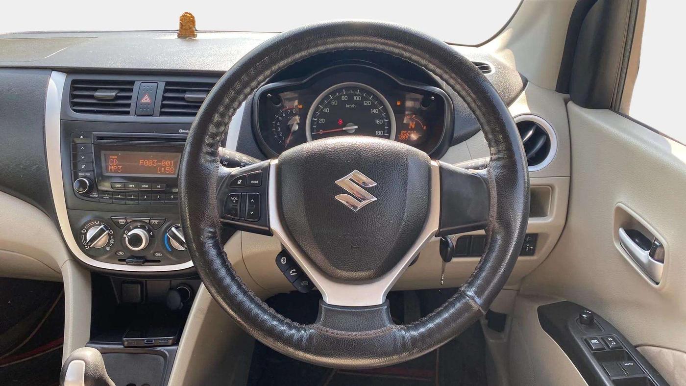 2016 Maruti Celerio ZXI AMT, Petrol, Automatic, 85,154 km, Steering Wheel Close Up