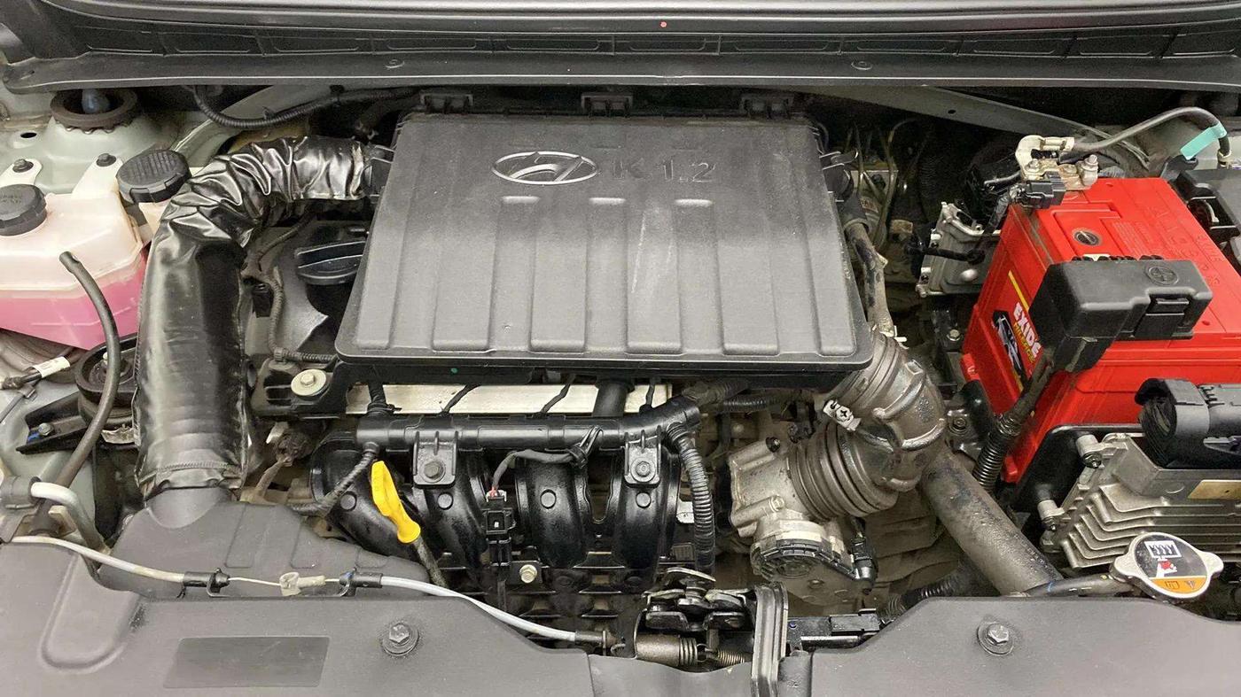 2023 Hyundai EXTER SX(O) CONNECT 1.2 AMT, Petrol, Automatic, 17,415 km, Engine View