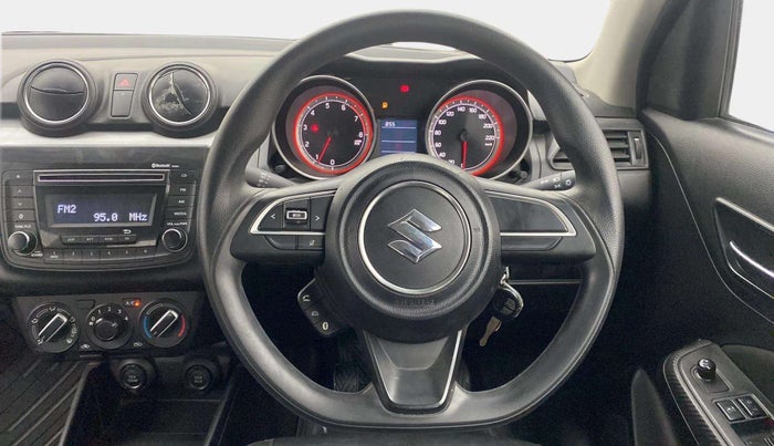 2018 Maruti Swift VXI, Petrol, Manual, 49,774 km, Steering Wheel Close Up