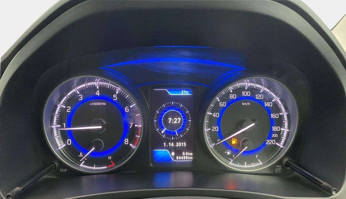 2017 Maruti Baleno ALPHA PETROL 1.2, Petrol, Manual, 94,499 km, Odometer Image