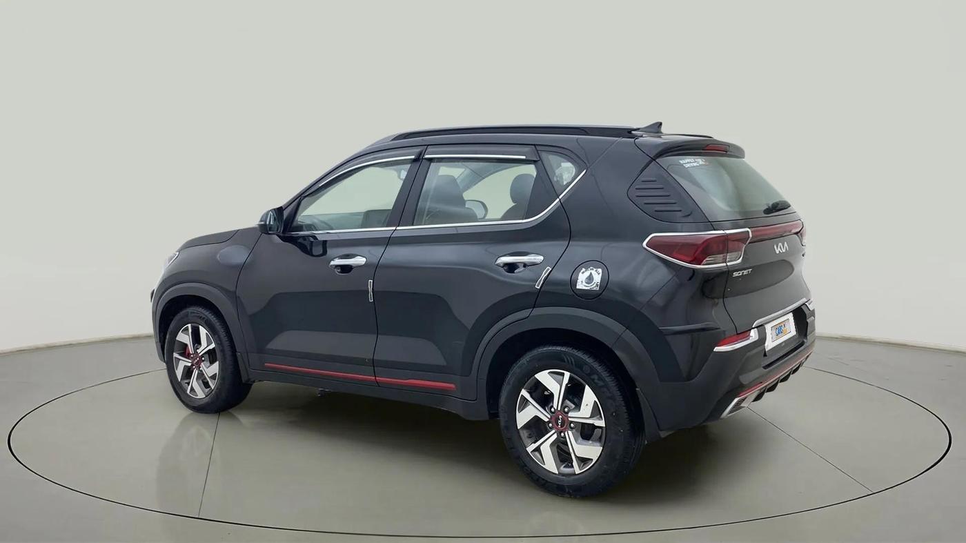 2022 KIA SONET GTX PLUS 1.5, Diesel, Manual, 33,609 km, Left Back Diagonal