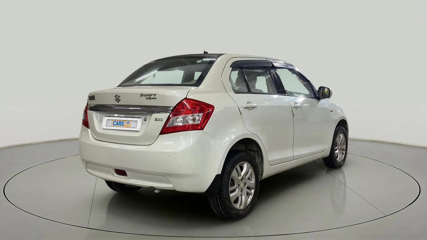 2013 Maruti Swift Dzire ZXI, Petrol, Manual, 66,665 km, Right Back Diagonal