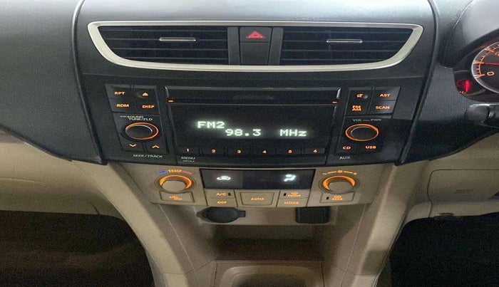 2013 Maruti Swift Dzire ZXI, Petrol, Manual, 66,660 km, AC Unit - Car heater not working