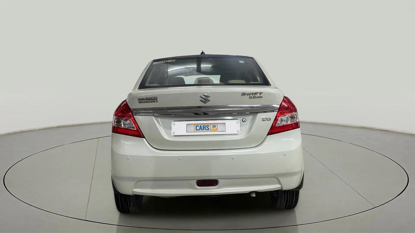 2013 Maruti Swift Dzire ZXI, Petrol, Manual, 66,665 km, Back/Rear